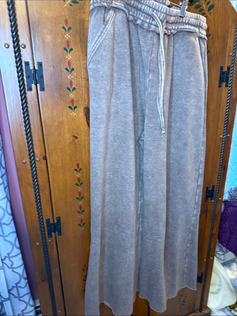 Zenana Wide-Leg Drawstring Pants - Picture 6 of 8